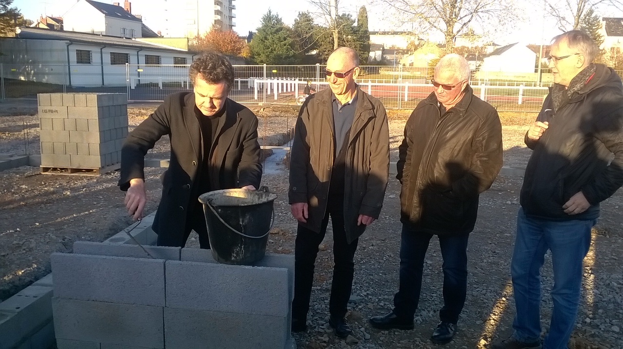 Christophe BECHU, Jacky FAUVEL, Alain MARTIN et Bruno GOUA.