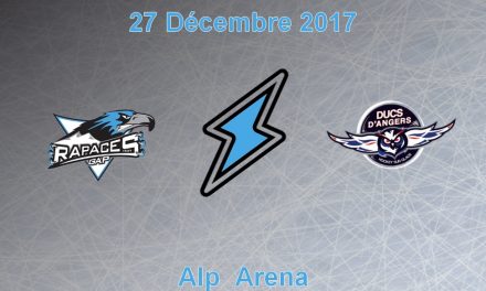 Ligue Magnus (29e journée) : Angers se déplace chez le champion de France Gapençais, ce mercredi soir.