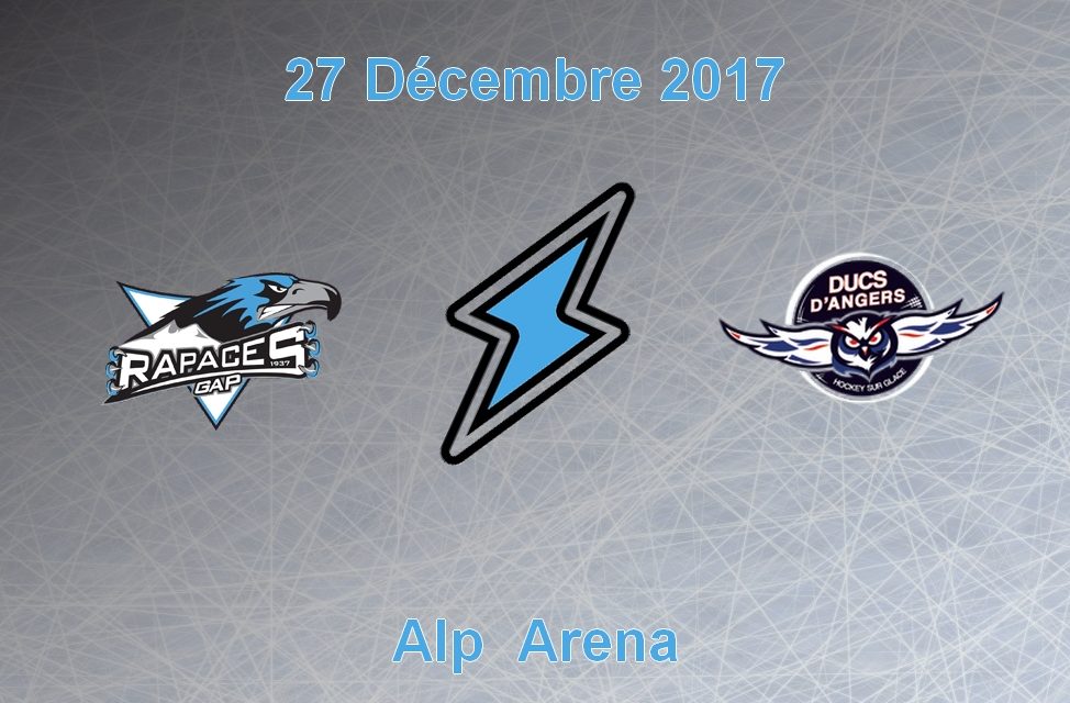 Ligue Magnus (29e journée) : Angers se déplace chez le champion de France Gapençais, ce mercredi soir.