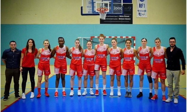 NF2 (16e journée) : Mûrs-Erigné l’emporte face à Rennes Avenir (46-43).
