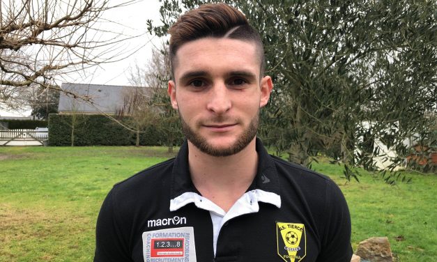 Martin NEVEU : Malgré mon jeune âge, je suis fier d’être le capitaine de l’AS Tiercé-Cheffes.