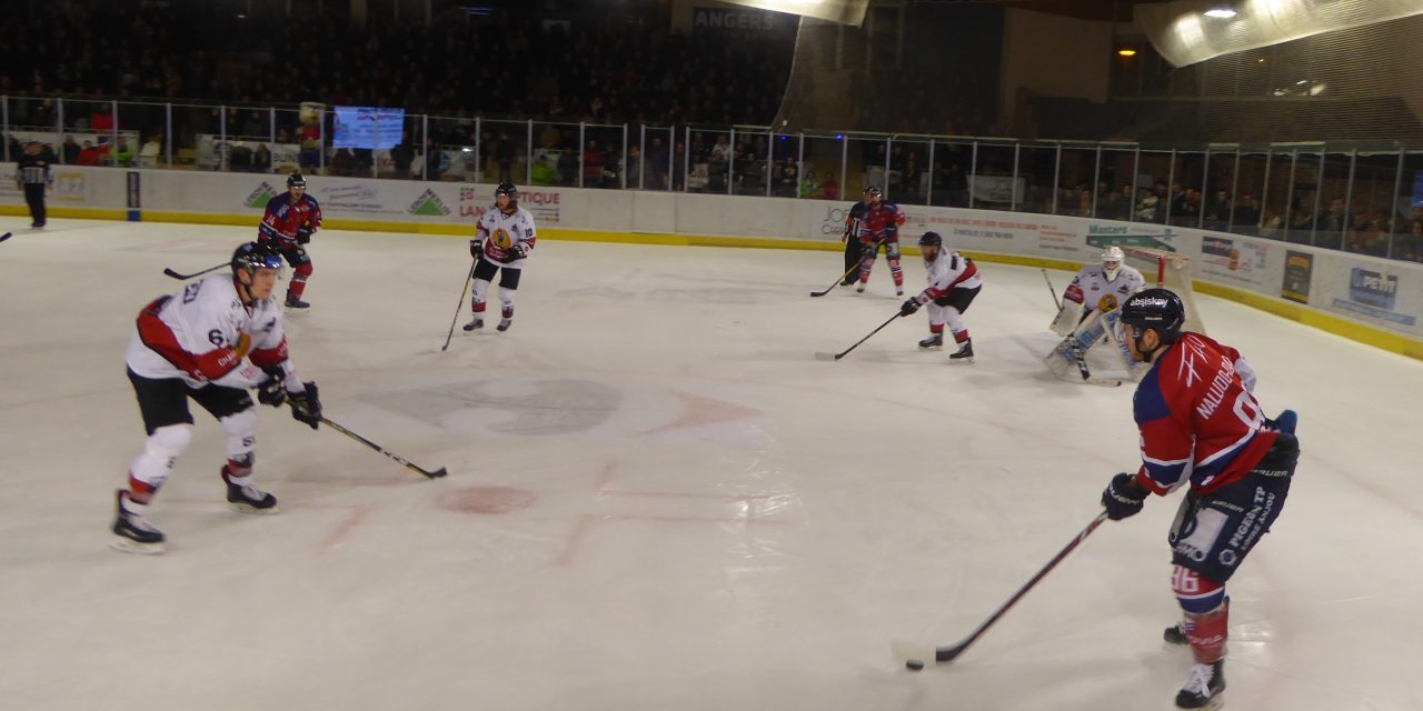 Ligue Magnus (30e journée) : Angers finit l’année 2017 par une victoire convaincante face à Chamonix (4-1).