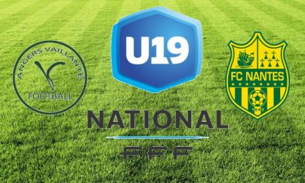 National U19 (16e journée) : Derby de l’Ouest entre Angers Vaillante qui reçoit le FC Nantes, ce samedi à 16h !