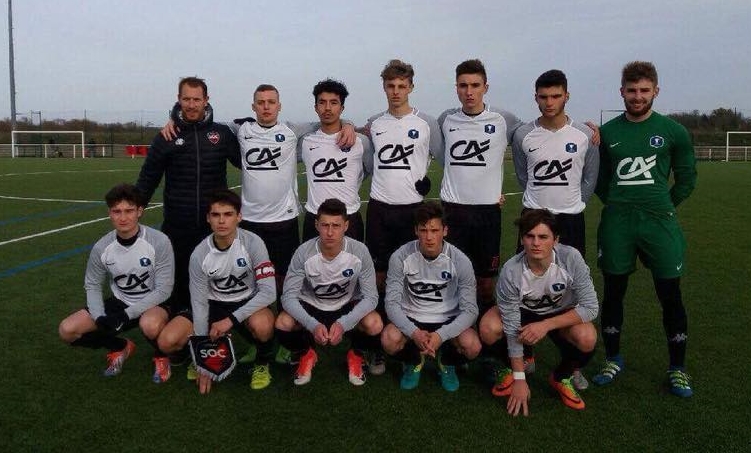 L'équipe qui a éliminé Ingré, en coupe Gambardella.  