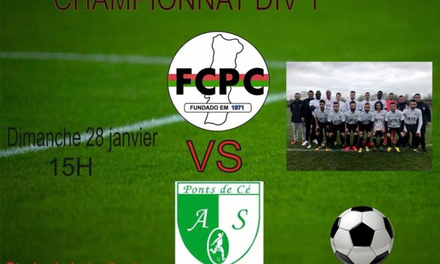 D1 (11e journée) : Cholet FCPC reçoit l’équipe des Ponts-de-Cé pour l’affiche du championnat !