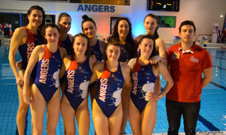 L’équipe Féminine d’Angers Natation Water Polo a encore les barrages à disputer.