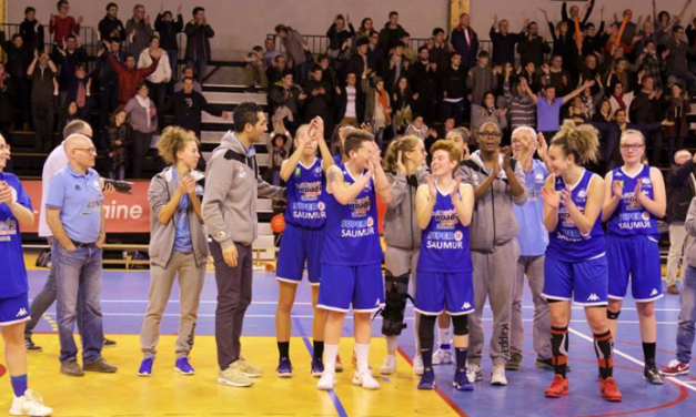 NF2 (14e journée) : Saumur Loire Basket s’impose dans le money-time à Anglet (51-49).