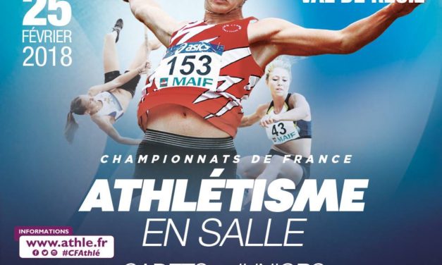 Championnats de France en salle : Paul Chabauty double médaillé.