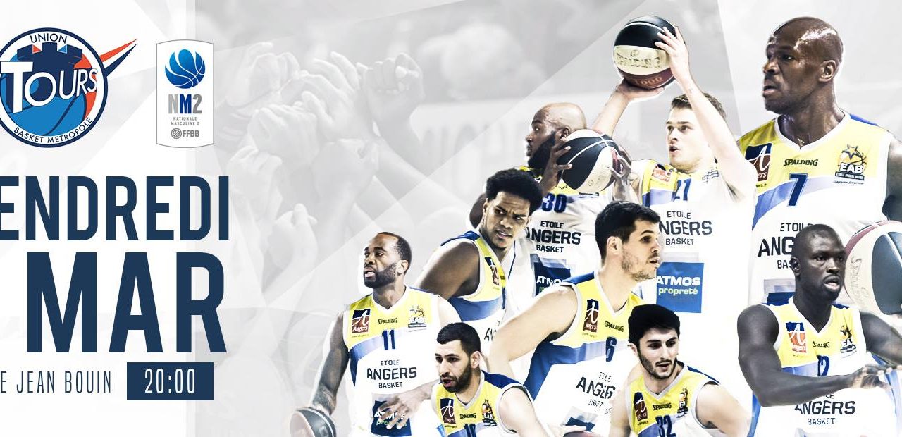 NM2 (20e journée) : L’Étoile Angers Basket reçoit Tours pour un match au sommet !