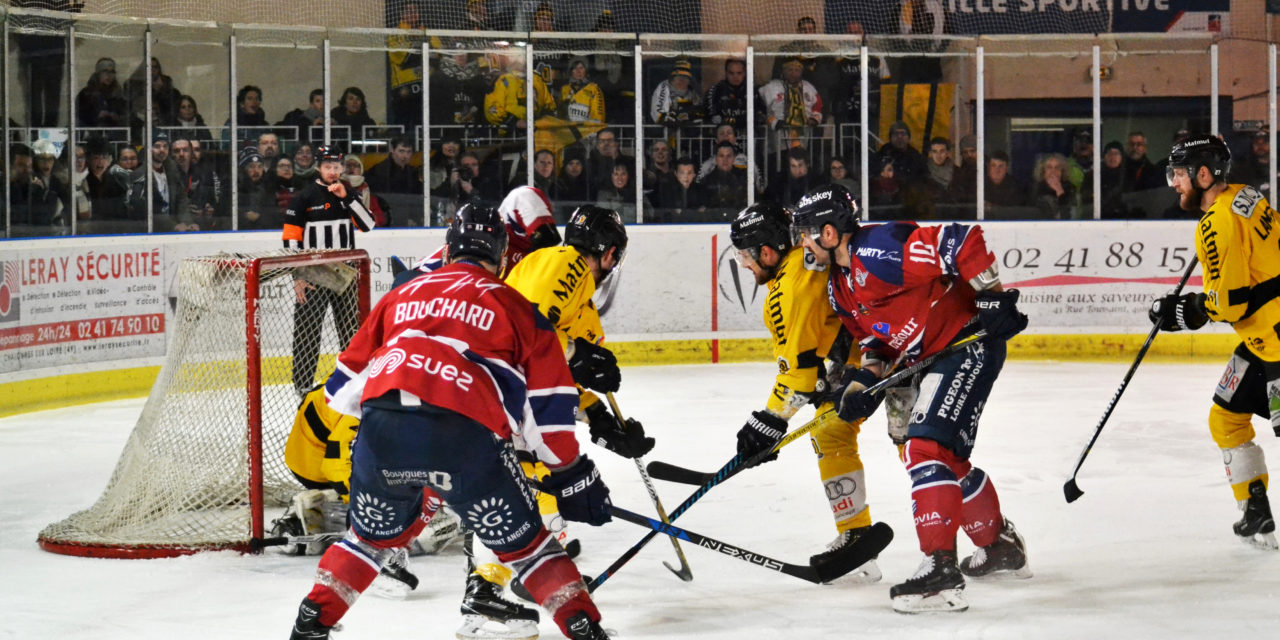 Ligue Magnus (play-offs / match 4) : Après sa défaite face à Rouen, Angers compromet ses chances d’accéder aux demi-finales.