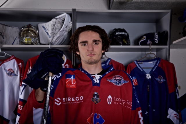 Hugo SARLIN : L’envie de devenir un joueur de hockey professionnel.
