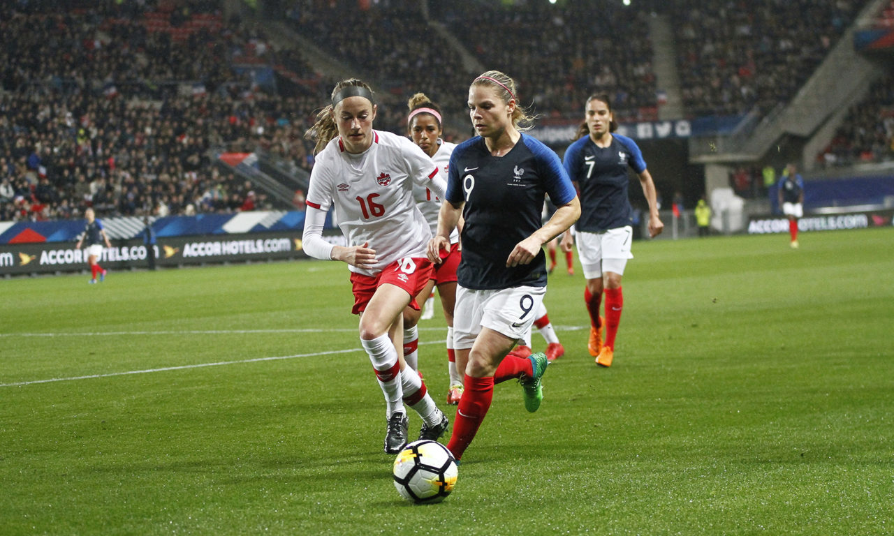 L&rsquo;équipe de France (féminine) s&rsquo;offre le Canada en match amical (1-0).
