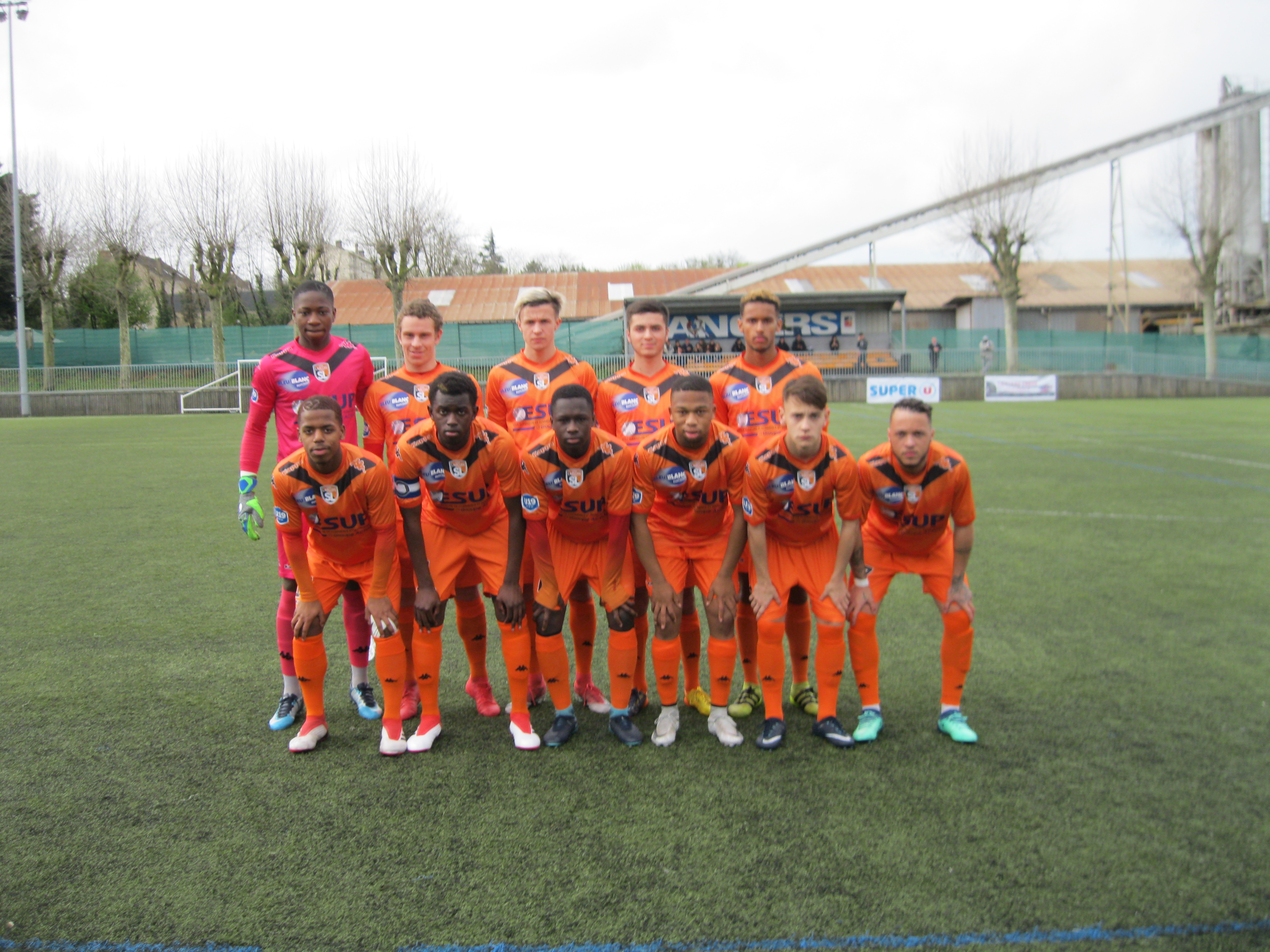 Les U19 du Stade Lavallois 2017/2018