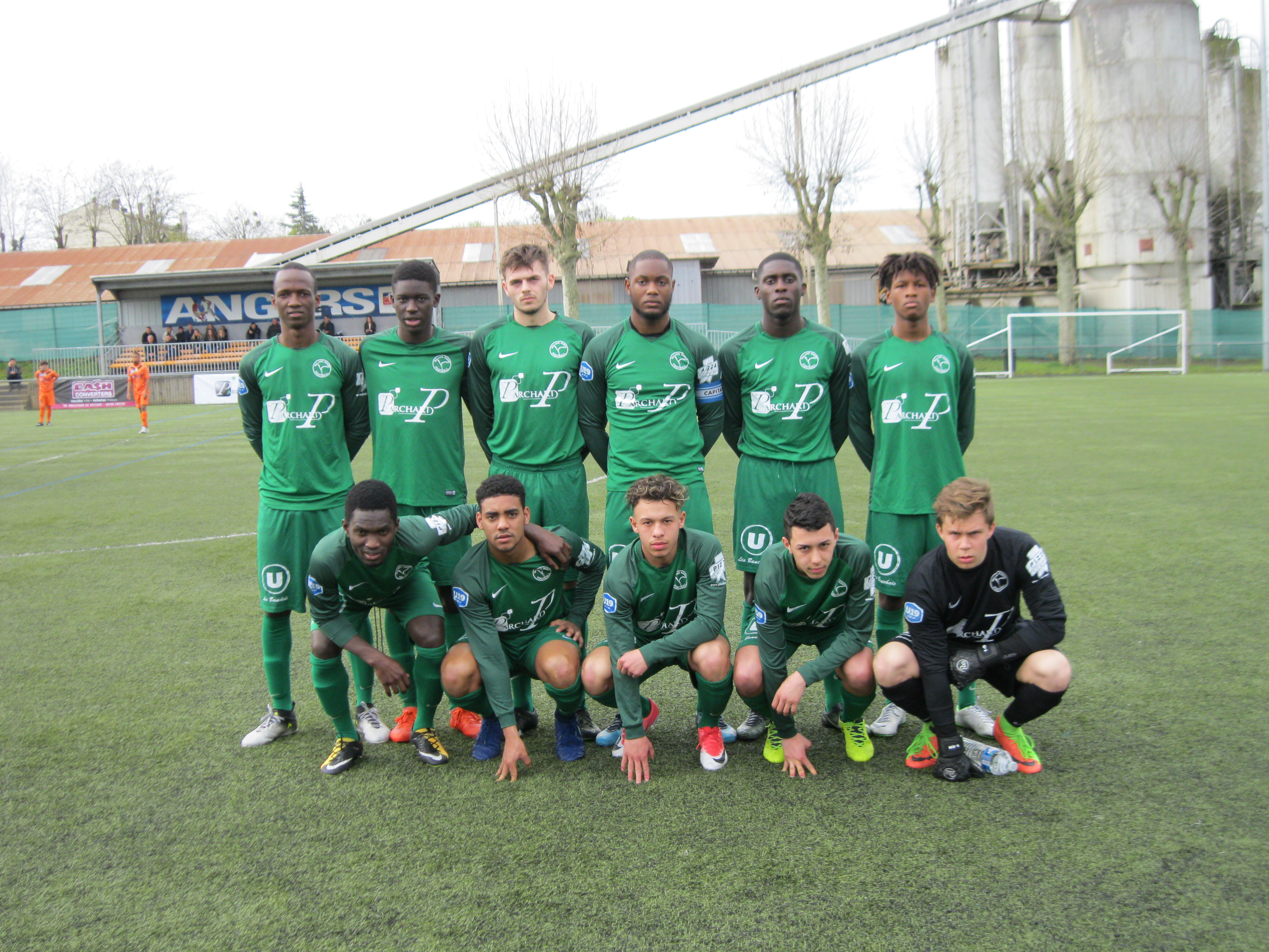 Les U19 de la Vaillante Angers version 2017/2018