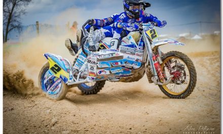 7ème manche du Championnat de France de side-car cross à Baugé-en-Anjou.