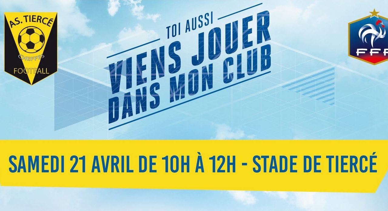 L&rsquo;AS Tiercé-Cheffes ouvre ses portes, le samedi 21 avril 2018, pour sa section féminine !