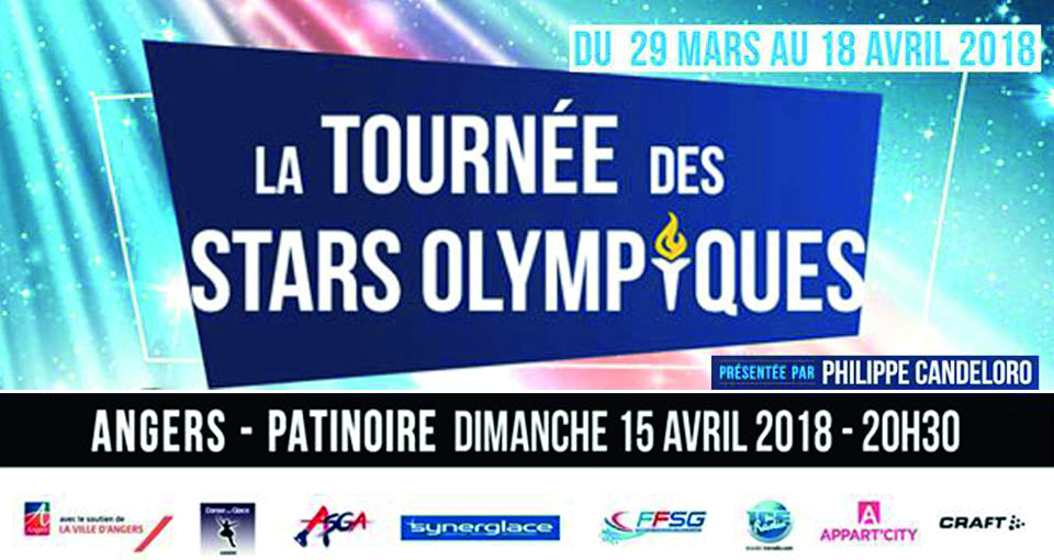 La Tournée des Stars Olympiques fait escale à Angers, ce dimanche !