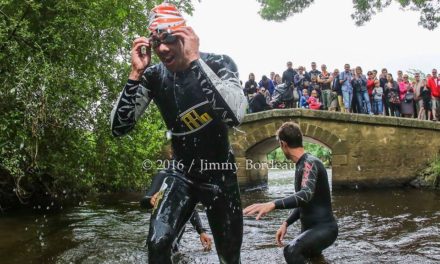 Présentation de la troisième édition du Triathlon de Montreuil-Juigné.