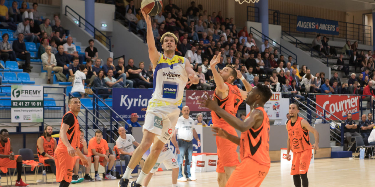 NM2 (play-offs, match aller) : L’Étoile Angers Basket s’impose sur le fil face à Kaysersberg (89-84).