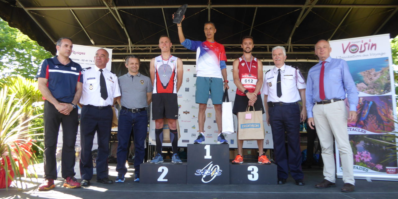 Taibi ES SAID remporte la 13e édition du championnat de France des sapeurs-pompiers de semi-marathon.
