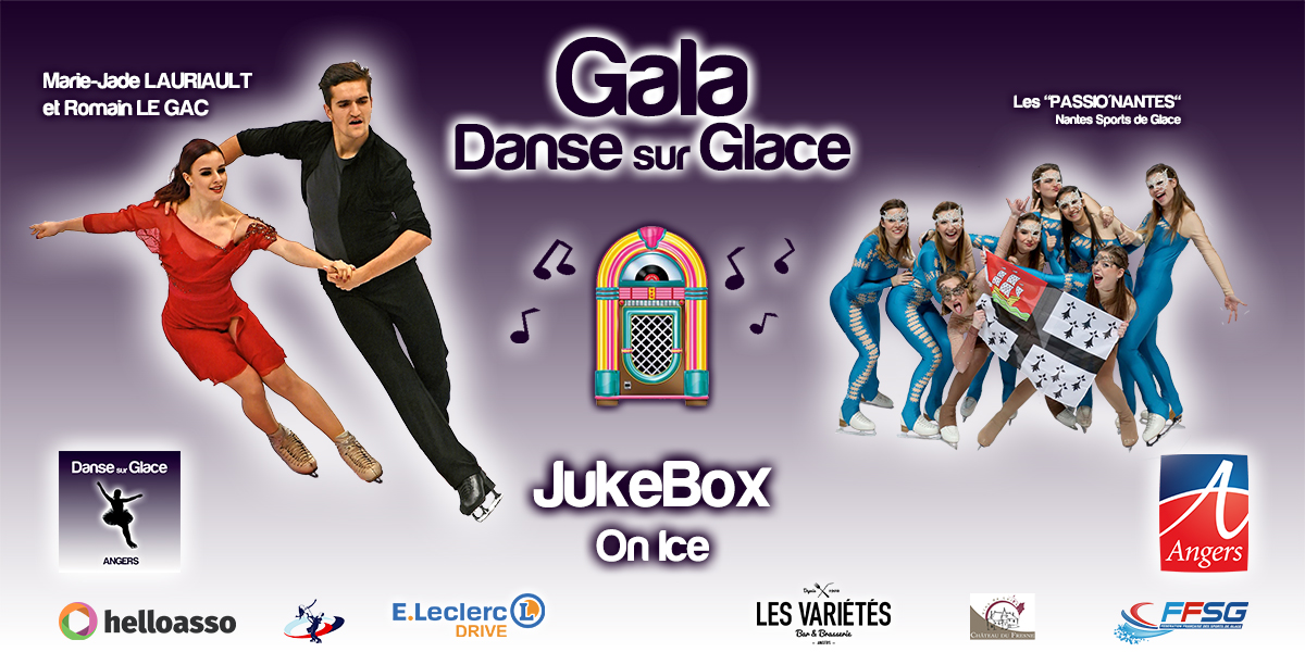 L’ASGA Danse sur glace organise son gala JukeBox On Ice à Angers.