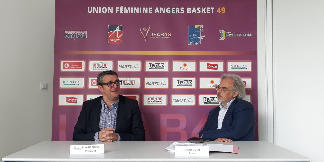 Brito DE SOUSA nous fait le bilan de la saison de l’Union Féminine Angers Basket.