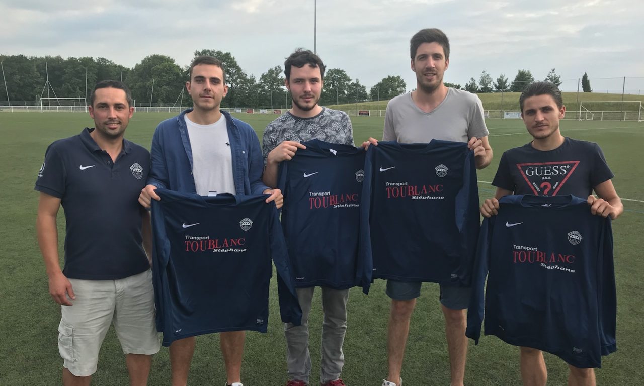 L’AS Saint-Sylvain-d’Anjou présente ses sept recrues estivales !