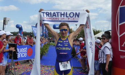 Jérémy QUINDOS et Manon-Cécile CLIMENT s’imposent au Triathlon d’Angers 2018.