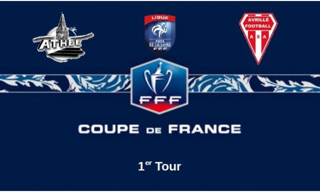 Coupe de France (1er Tour) : L&rsquo;AS Avrillé se déplacera chez l&rsquo;équipe mayennaise d&rsquo;Athée, une équipe à sa portée.