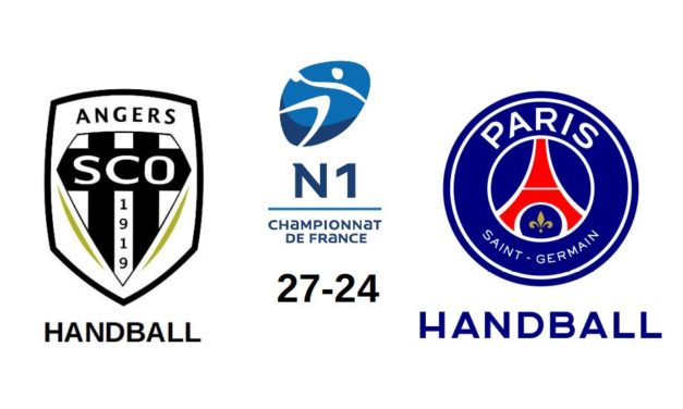 N1M (1ère journée) : Première sortie réussie pour Angers SCO face au PSG Handball (b) (27-24).