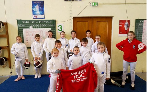 Une reprise en douceur pour Angers NDC Escrime.