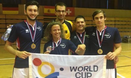 L’équipe de France masculine de Kin-Ball championne d’Europe 2018