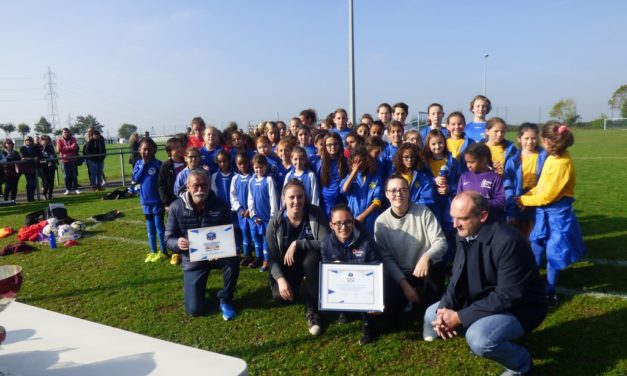 L’ASPTT Cholet Football a reçu le label Féminin, niveau Bronze, pour la période 2018/2021.