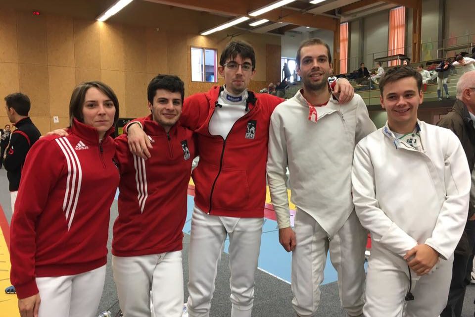 Week-end international pour le NDC Escrime.