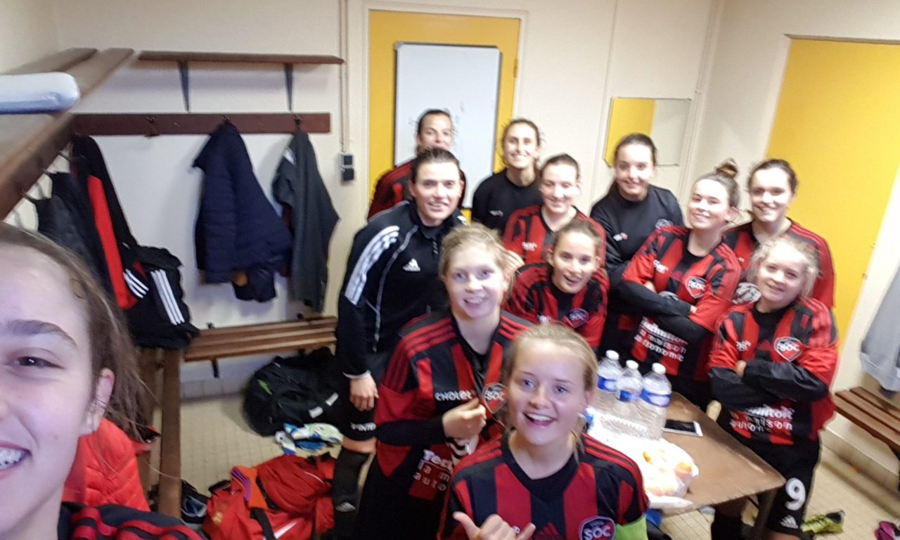 R2 Féminin (9e journée) : Belle victoire des Choletaises en terre mayennaise (4-1).