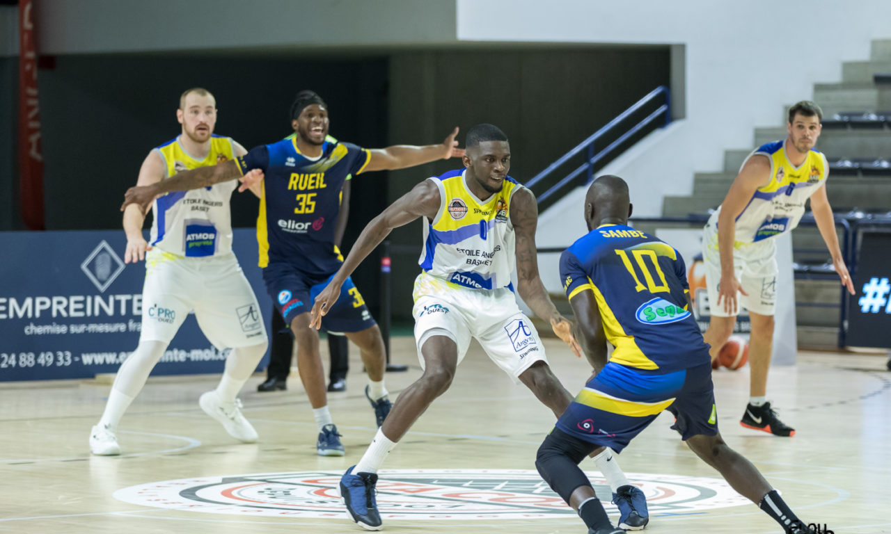 NM1 (17e journée) : L’Étoile Angers Basket craque en fin de match à Rueil (102-84).