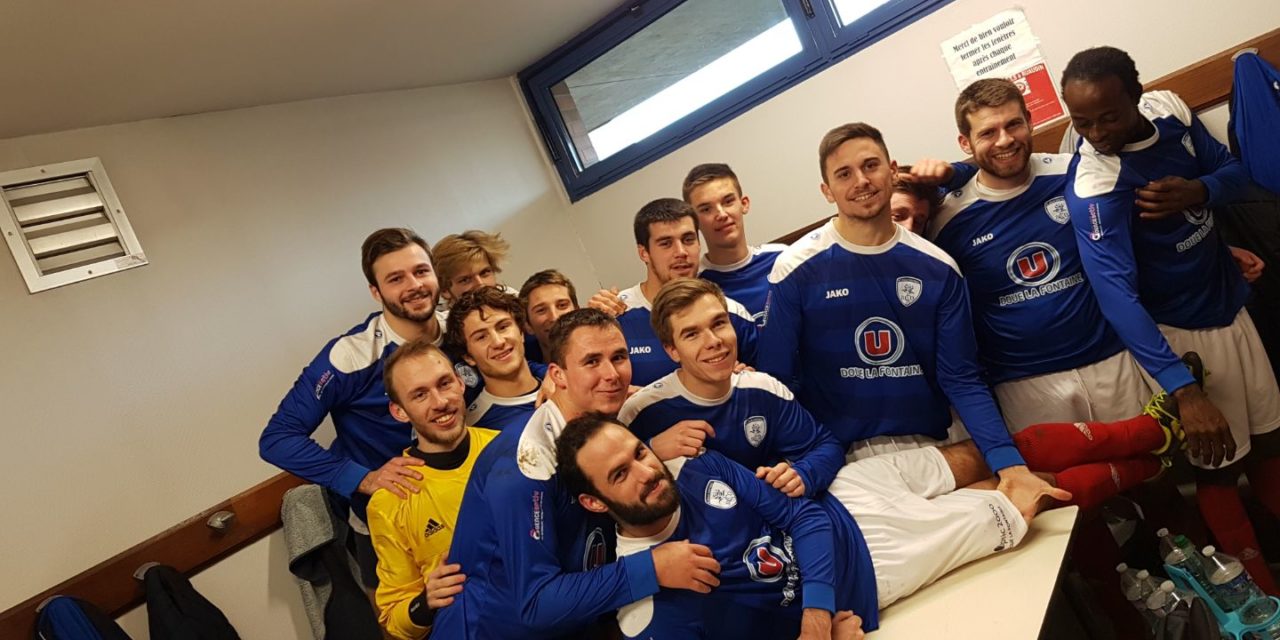 R3 (12e journée) : Le RC Doué enchaîne une deuxième victoire consécutive face à Ruaudin (3-0).