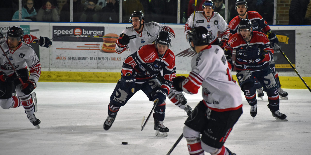 Ligue Magnus (41e journée) : Angers se fait surprendre par Bordeaux (4-3).