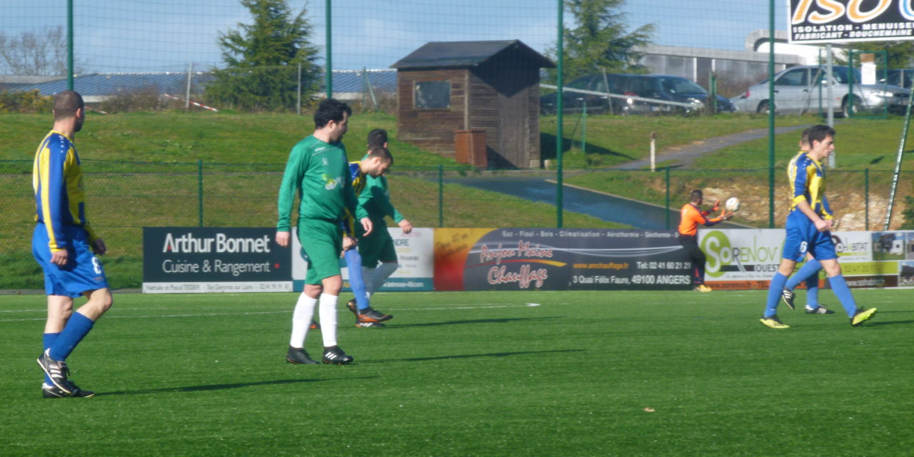 Challenge de l’Anjou (5e Tour) : Bouchemaine (b) s’est montré plus réaliste face à Val d’Erdre-Auxence (4-0).