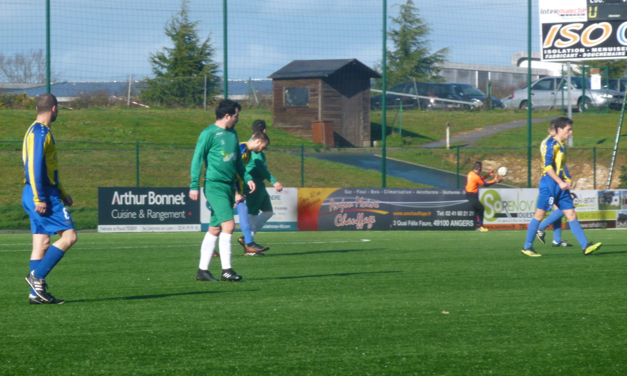 Challenge de l’Anjou (5e Tour) : Bouchemaine (b) s’est montré plus réaliste face à Val d’Erdre-Auxence (4-0).
