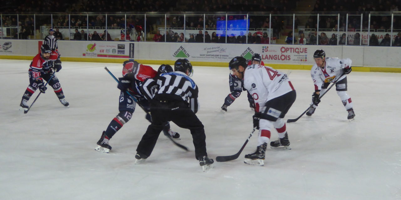Ligue Magnus (39e journée) : Angers réalise une belle opération en disposant de Chamonix (6-3).