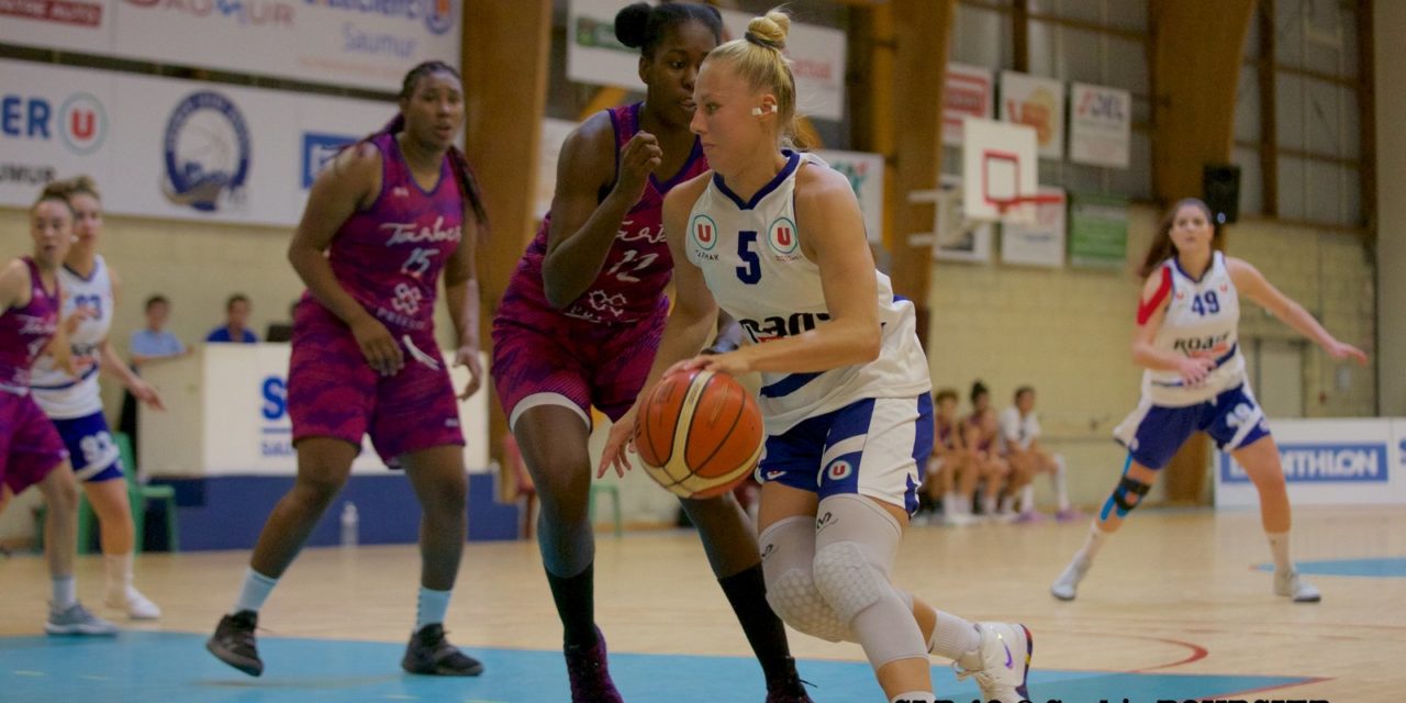 Les filles du Saumur Loire Basket 49 en déplacement à Tarbes, ce samedi.