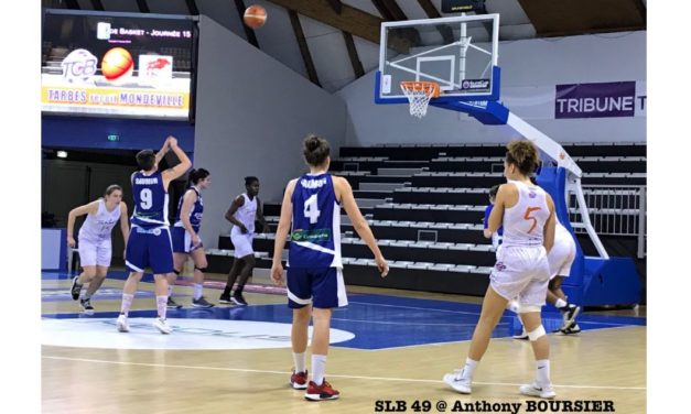 Les joueuses du SLB 49 s’imposent dans la difficulté à Tarbes (63-44)