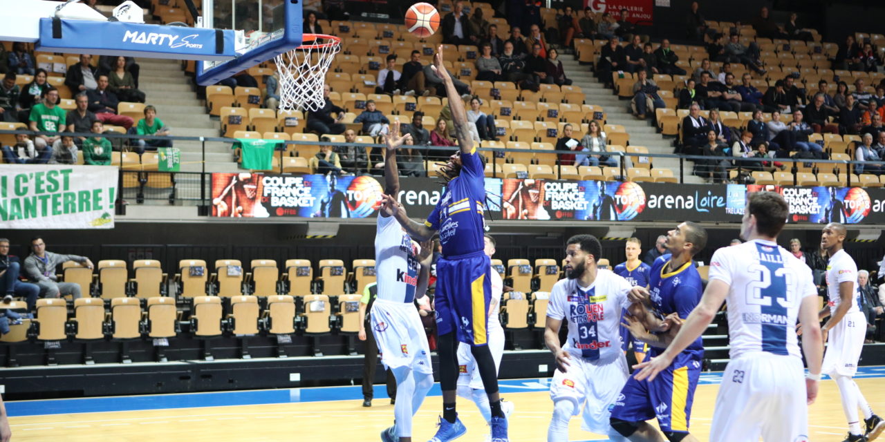 Top 8 : Rouen Metropole Basket s’impose face à Antibes (93-86 ap.).