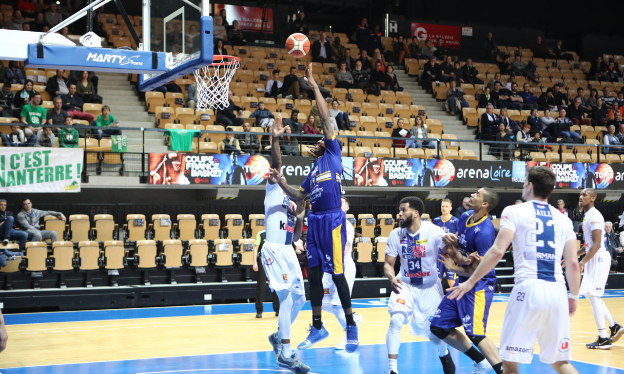 Top 8 : Rouen Metropole Basket s’impose face à Antibes (93-86 ap.).