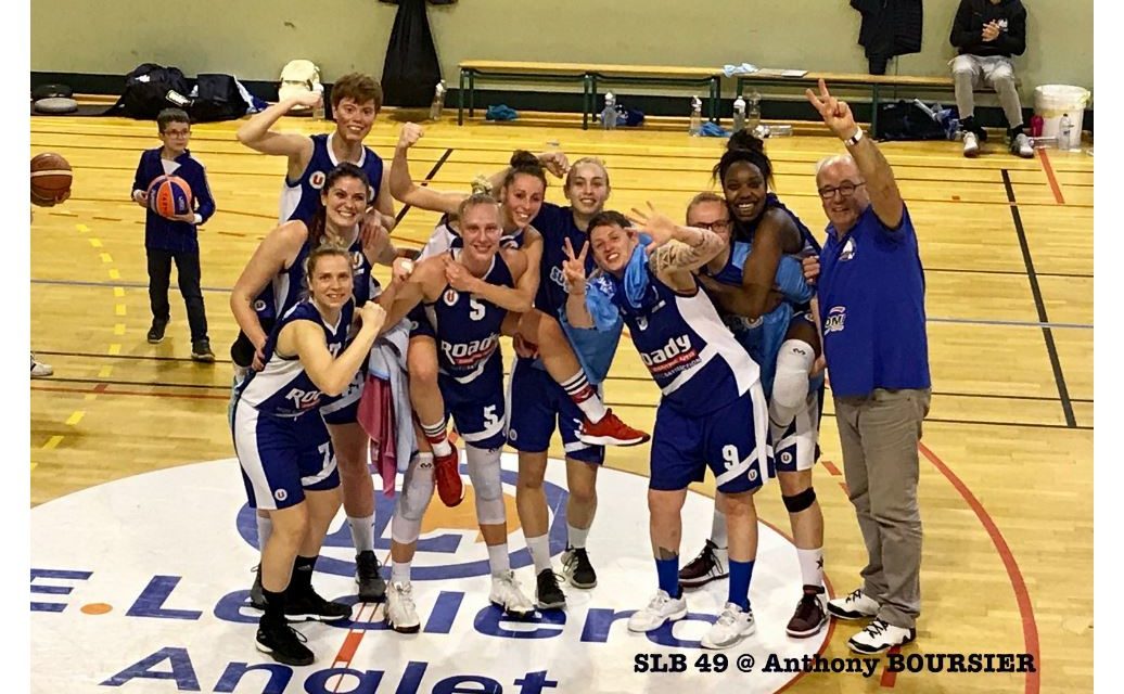 La série de victoires se poursuit à Anglet pour le Saumur Loire Basket 49 (61-60).