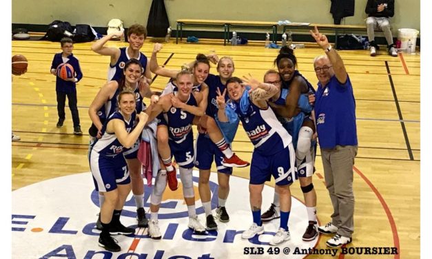 La série de victoires se poursuit à Anglet pour le Saumur Loire Basket 49 (61-60).