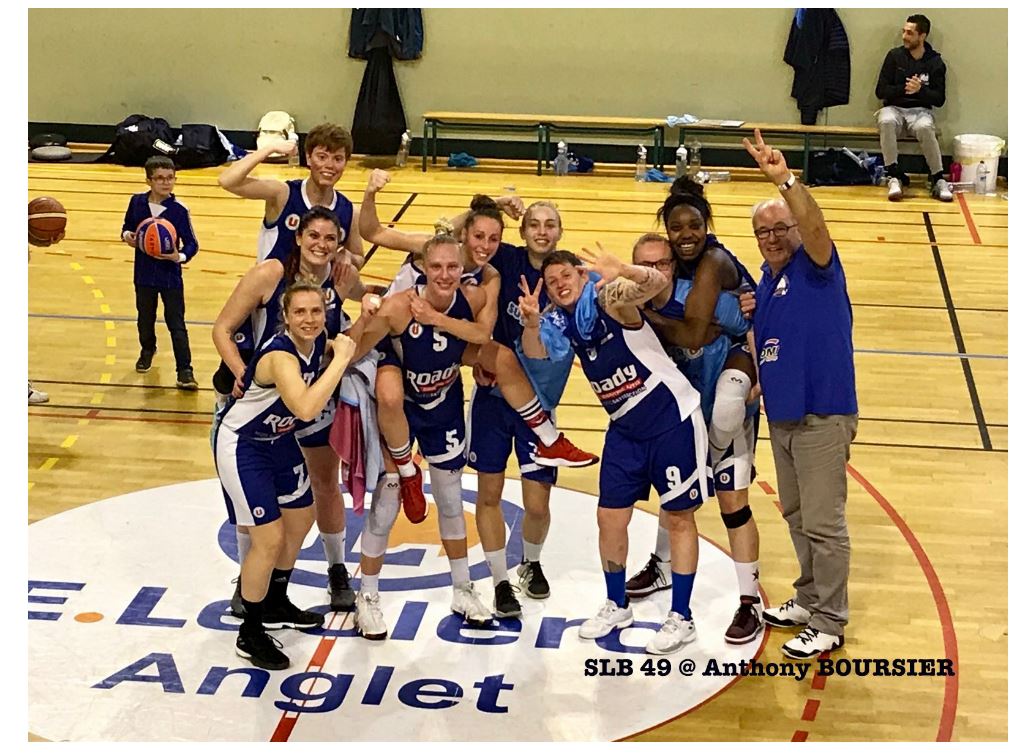 La série de victoires se poursuit à Anglet pour le Saumur Loire Basket 49 (61-60).