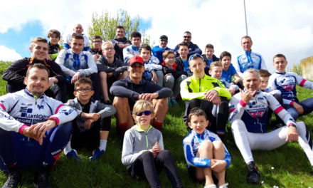 Point de rassemblement des jeunes triathlètes du Maine-et-Loire.