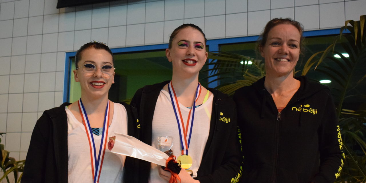 Une entrée en lice remarquée pour le club d’Angers Nat Synchro avec deux médailles !